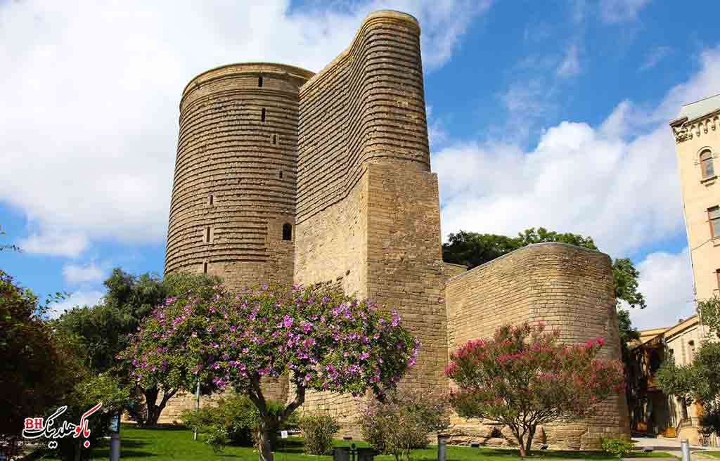 تصویری از برج دختر باکو