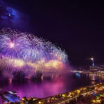 آتش بازی سال نو در باکو در بهترین زمان سفر به آذربایجان