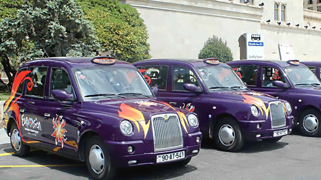 تاکسی های شهر باکو در هزینه های سفر به باکو