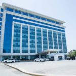 تصویری از ساختمان هتل کاسپین بیزینس باکو