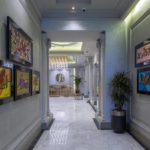 محوطه هتل آرت گالری بوتیک باکو