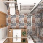 حمام و سرویس بهداشتی هتل سنتریک بوتیک باکو