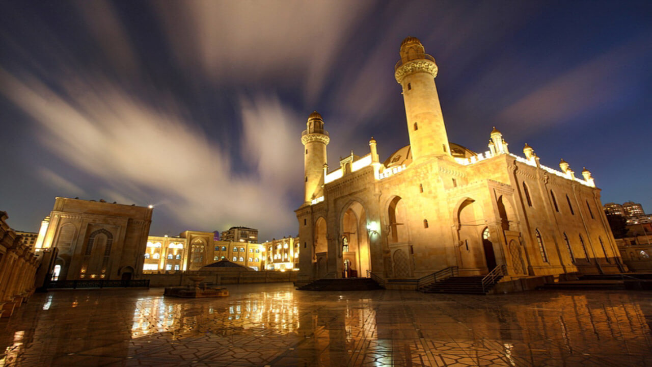 تصویری از مسجد تازه پیر باکو