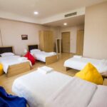 اتاق چهار نفره هتل کاسپین اسپرت باکو