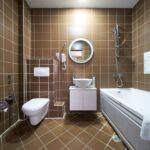 سرویس بهداشتی اتاق های هتل کراس وی باکو