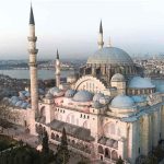 تصویری از بنای مسجد سلیمانیه استانبول